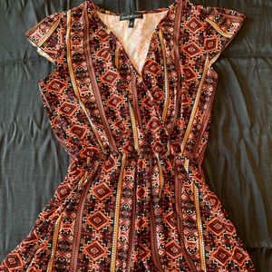 Aztec Pattern Romper